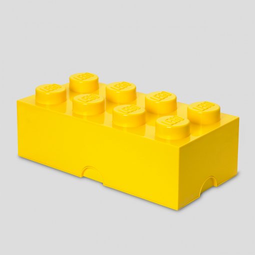 Room Copenhagen Lego Storage Brick 8 Amarillo