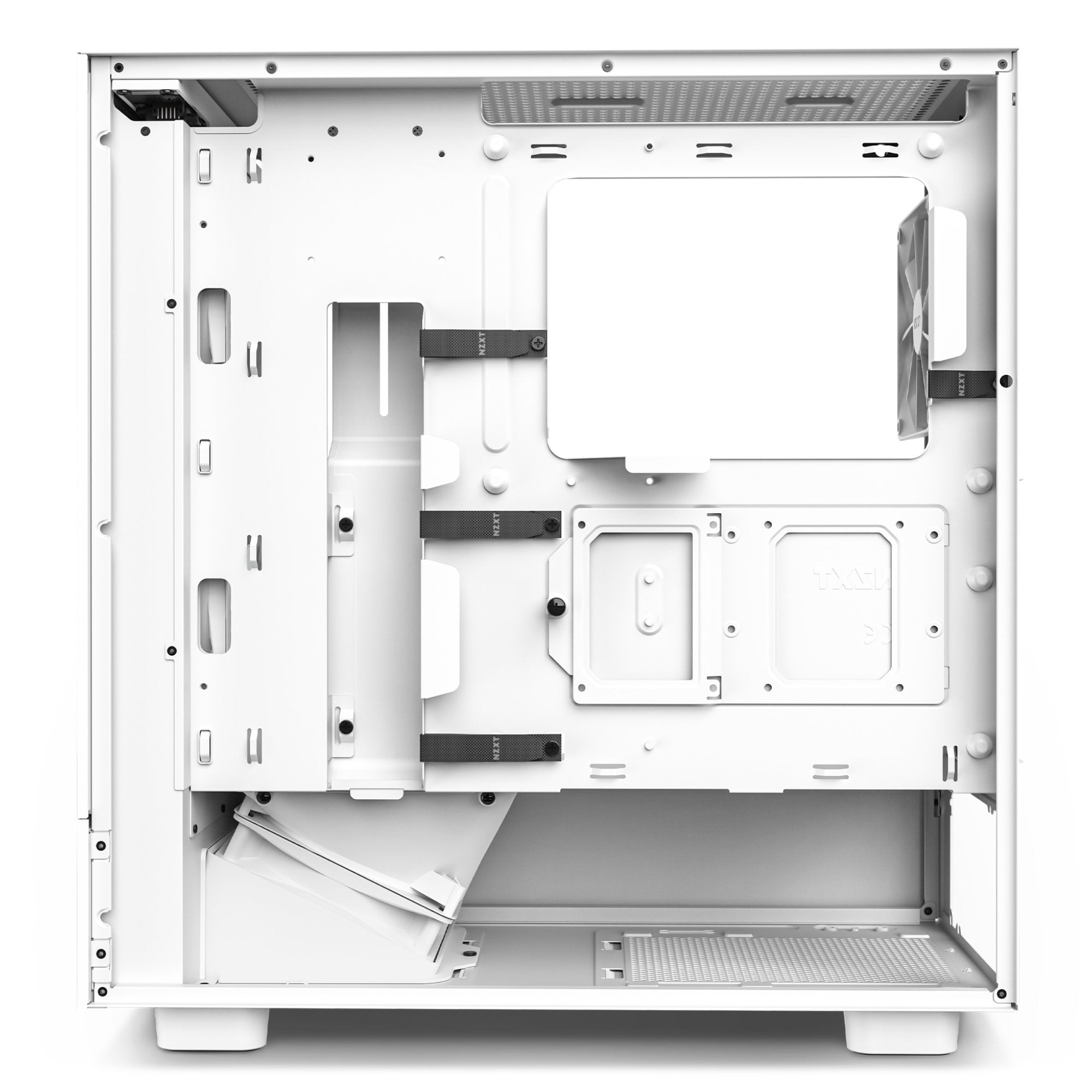 Caja Pc Nzxt H5 Flow All White Miditower Glasfenster Cm-H51fw-01 Retail