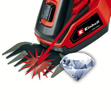 Einhell Tijeras Para Césped/Tijeras Para Arbustos A Batería Ge-Cg 18/100 Li-Solo, 18volt 3410313