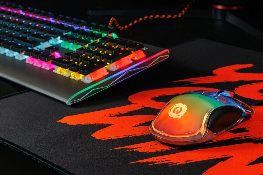 Canyon Raton Gaming Braver Gm-728 Rgb 6 Botones Transparente