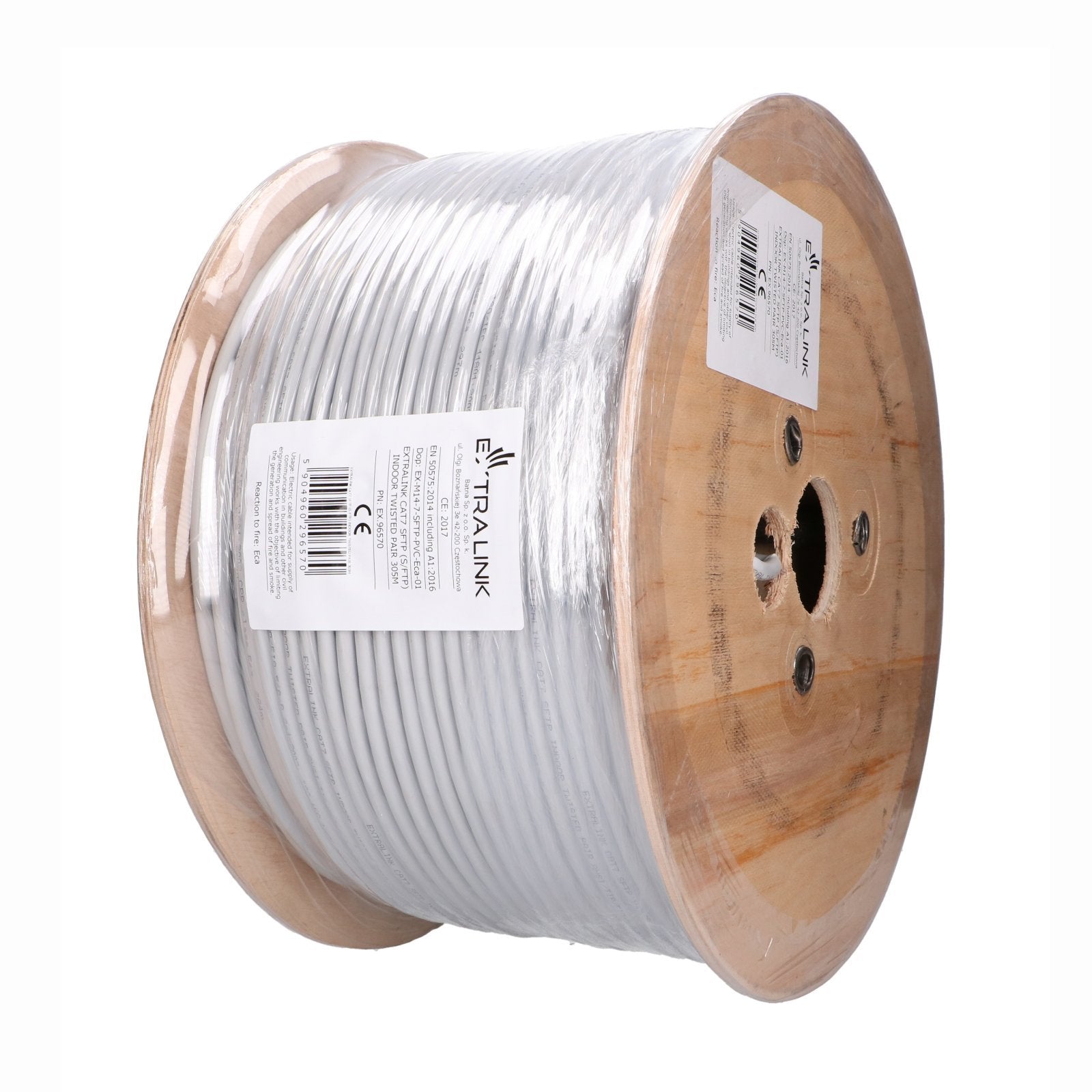 Extralink Cat7 Sftp (S Ftp) Innenbereich Netzwerkcable Twisted Pair 305m