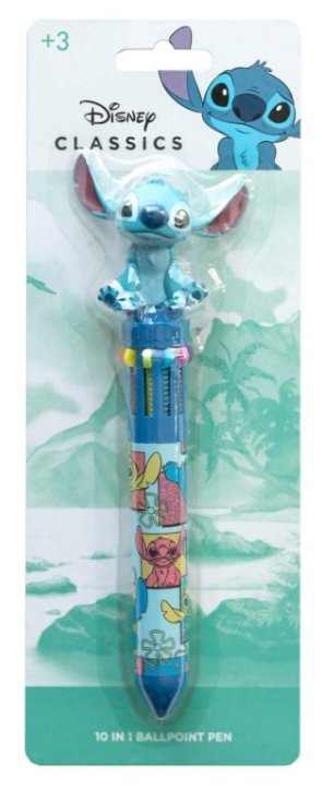 Boligrafo 3d 10 Colores Stitch Disney