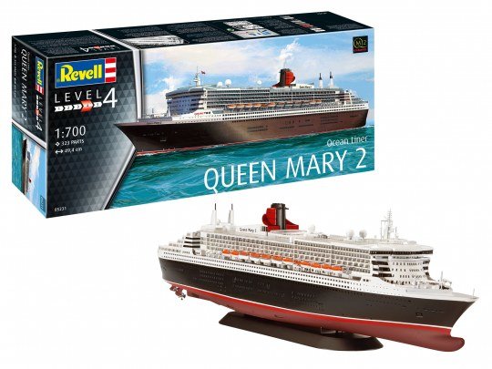 Model Plastikowy Statek Queen Mary 2 1:700