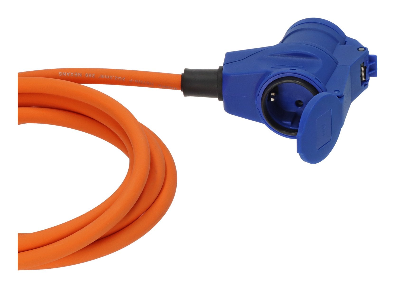 EAN 4007123702008 - Brennenstuhl 1132920325 base múltiple 1,5 m 1 salidas AC Exterior Naranja imagen 5