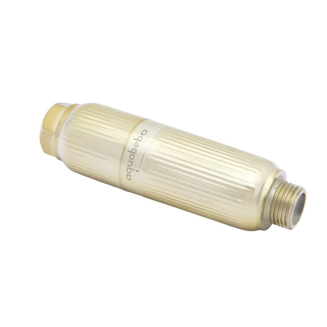 EAN 8437028106155 - Aquabeba FILTRO DUCHA AQUAFILTER GOLD Sistema de filtración de agua conectado directamente al grifo Oro imagen 3