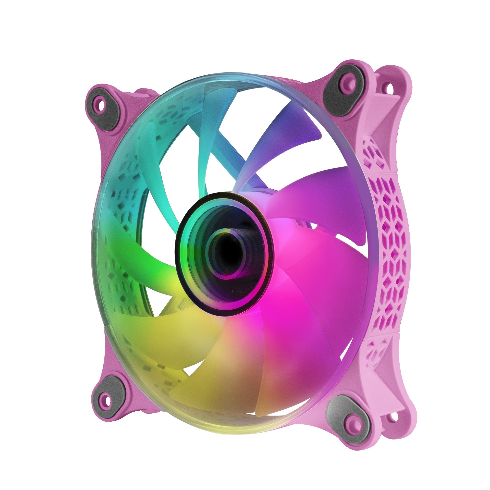Ventilador Mars Gaming Mf-3d 12cm Argb Rosa