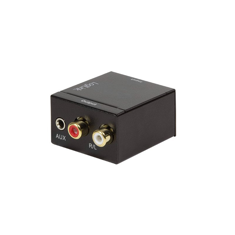 Logilink Convertidor De Audio Digital A Analógico 3.5mm Spdif Coax