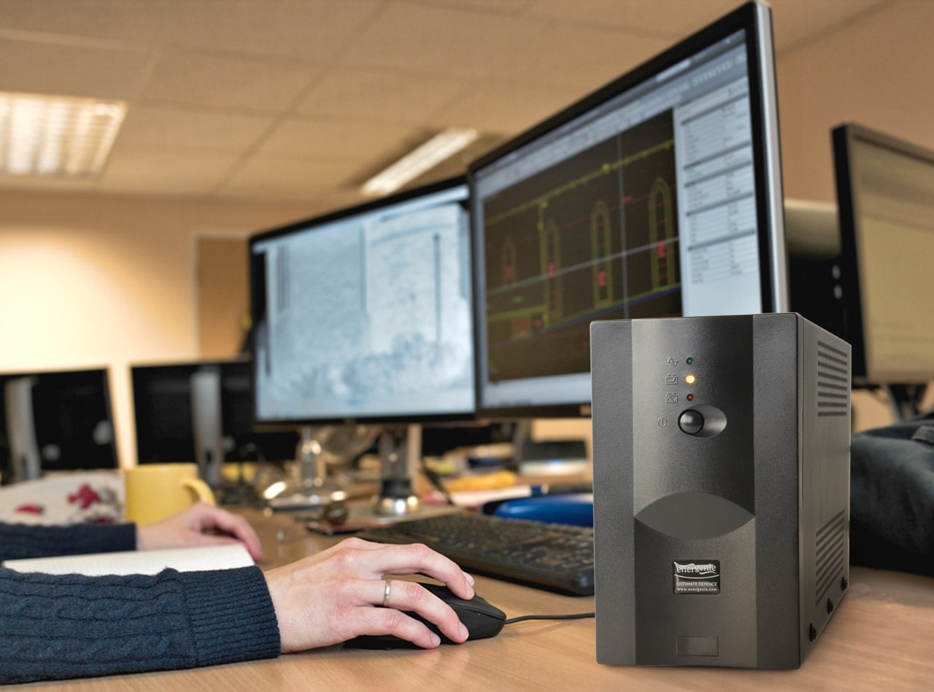 EAN 8716309047807 - Gembird UPS-PC-652A sistema de alimentación ininterrumpida (UPS) Línea interactiva 0,65 kVA 390 W 3 salid imagen 5