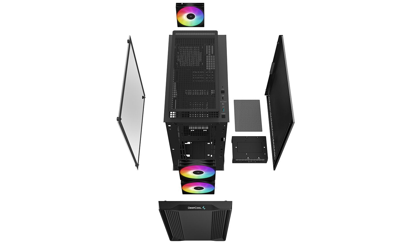 EAN 6933412774976 - DeepCool CC360 ARGB Mini Tower Negro imagen 13