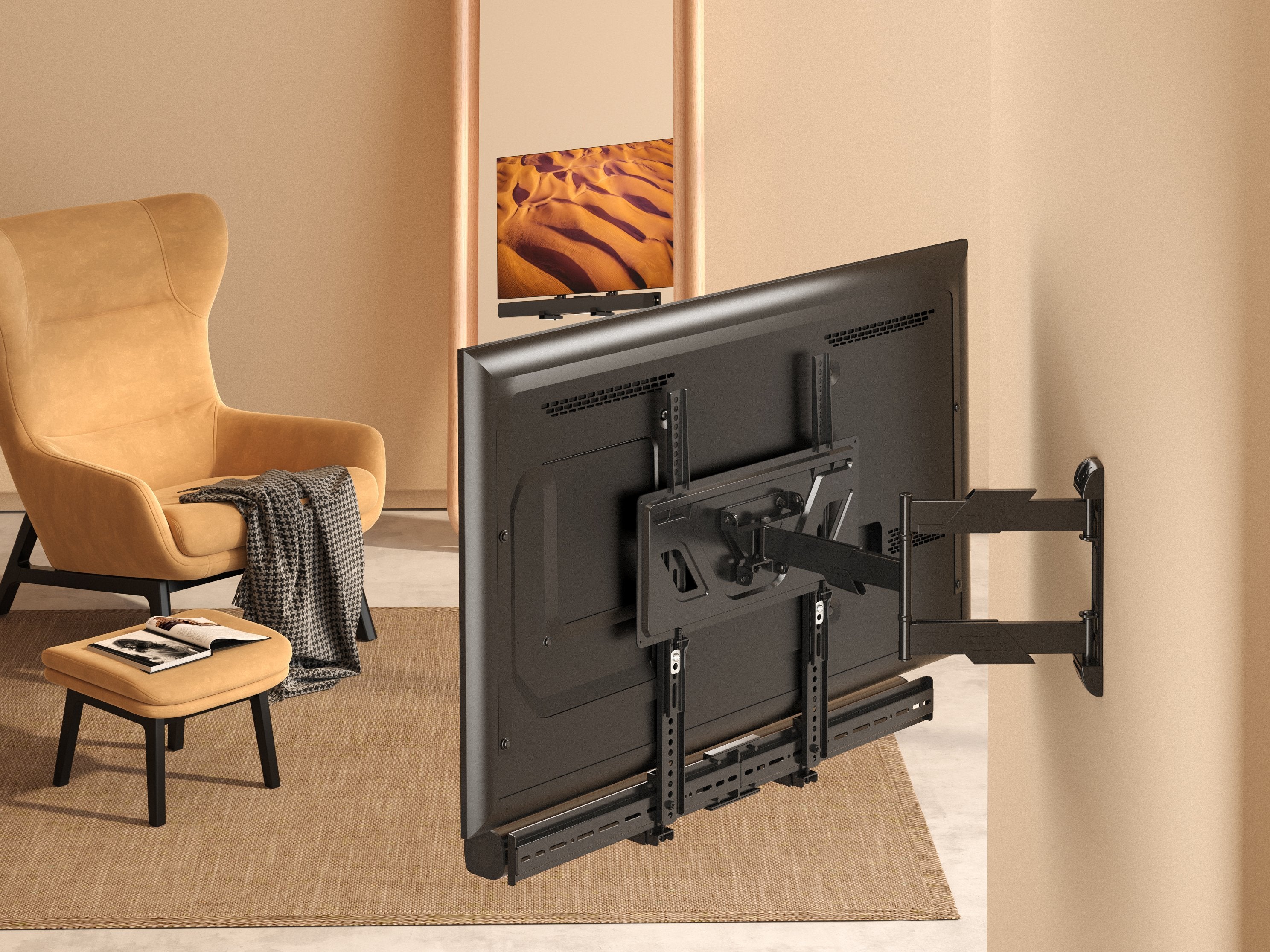 Soporte Para Barra De Sonido Universal Equip Multiinstalacion