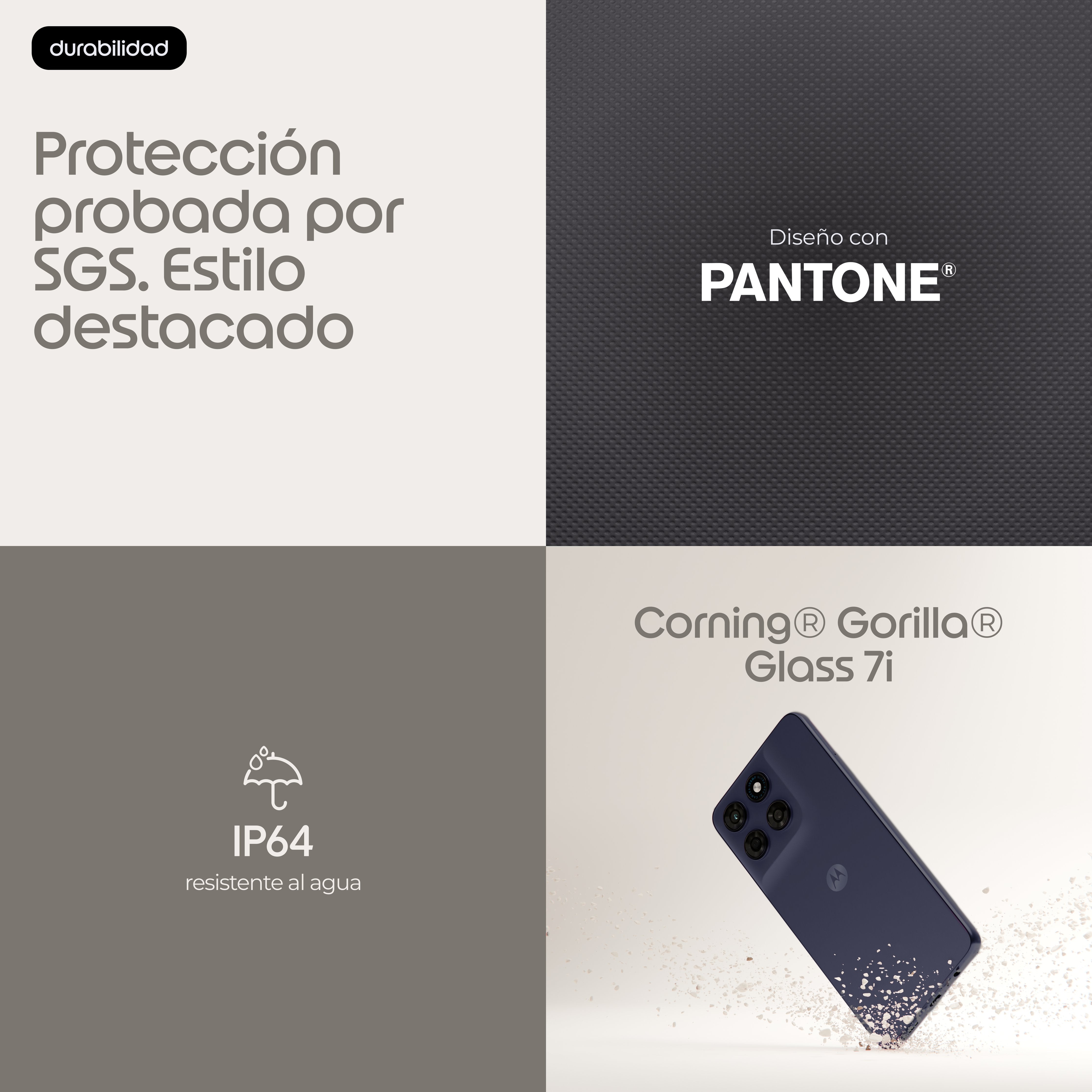 EAN 8033779086946 - Motorola moto g47 16,9 cm (6.67") SIM doble Android 16.0 5G USB Tipo C 8 GB 128 GB 5200 mAh Gris imagen 8