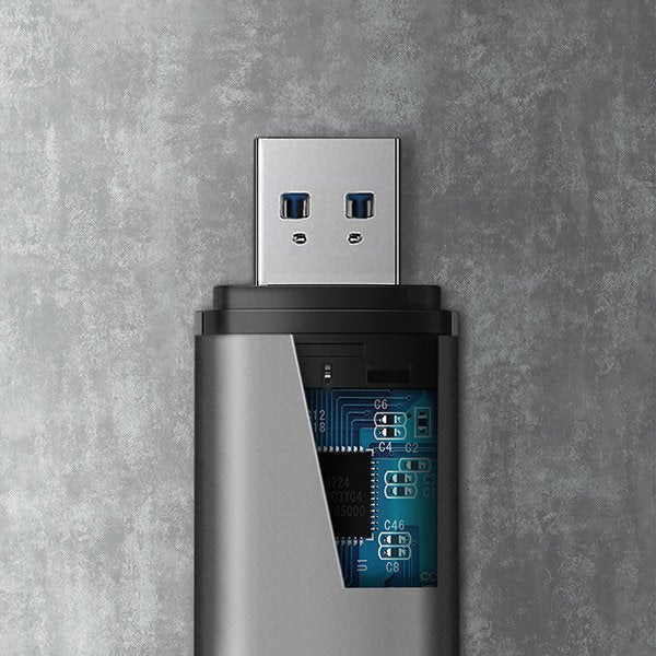 EAN 8595247904416 - Axagon CRE-SAC lector de tarjeta USB 3.0 Type-A/Type-C Gris imagen 8