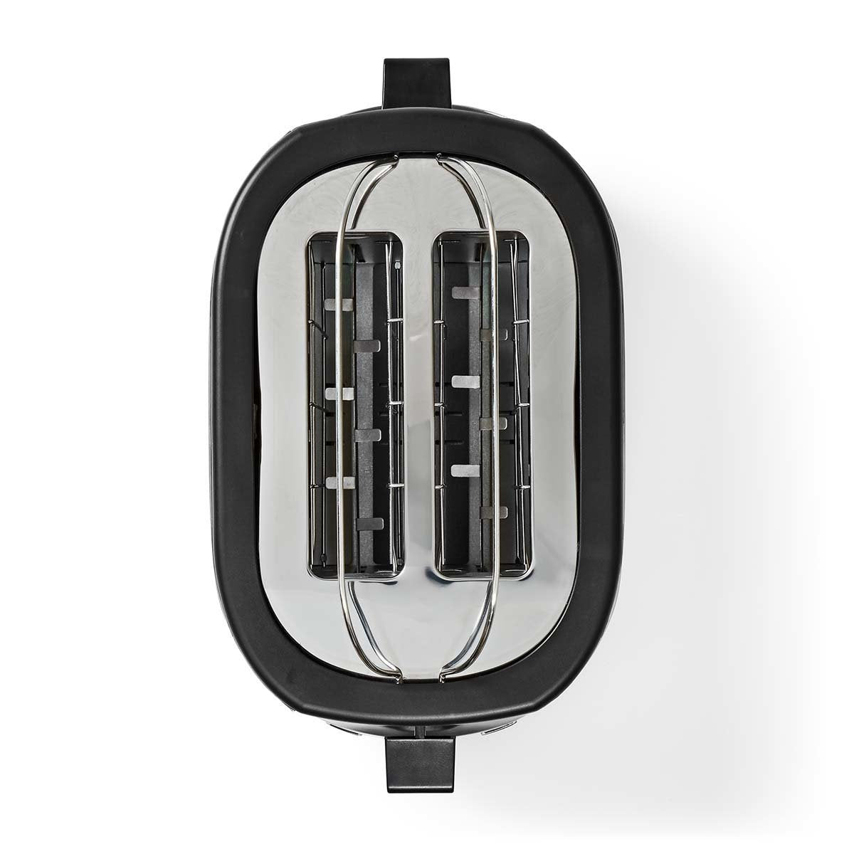 EAN 5412810336272 - Nedis KABT300EAL tostadora 7 2 rebanada(s) 1000 W Aluminio, Negro imagen 6