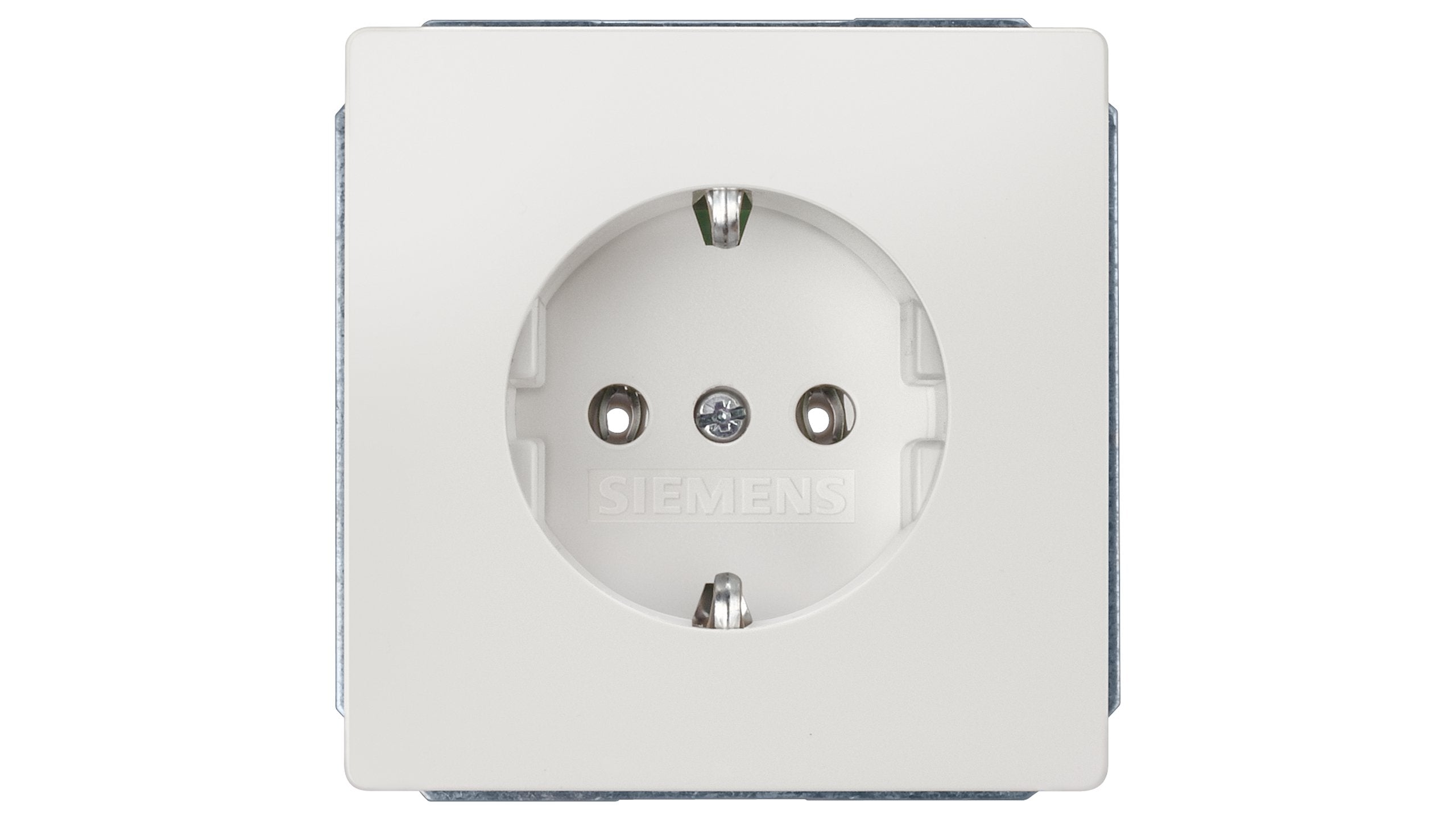 Siemens 5ub1853 Delta Style Schuko- ** Toma De Corriente 10 16a 250v Abdeckpl. Titan