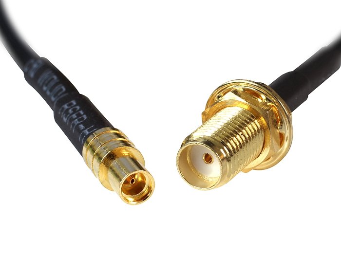 Delock Hf Sma Conector Hembra Para Montaje >Mmcx Conector Hembra 200mm
