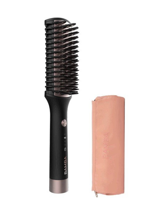 Cepillo Alisador Para El Pelo Cecotec Bamba Instantcare 1200 Look Brush Negro