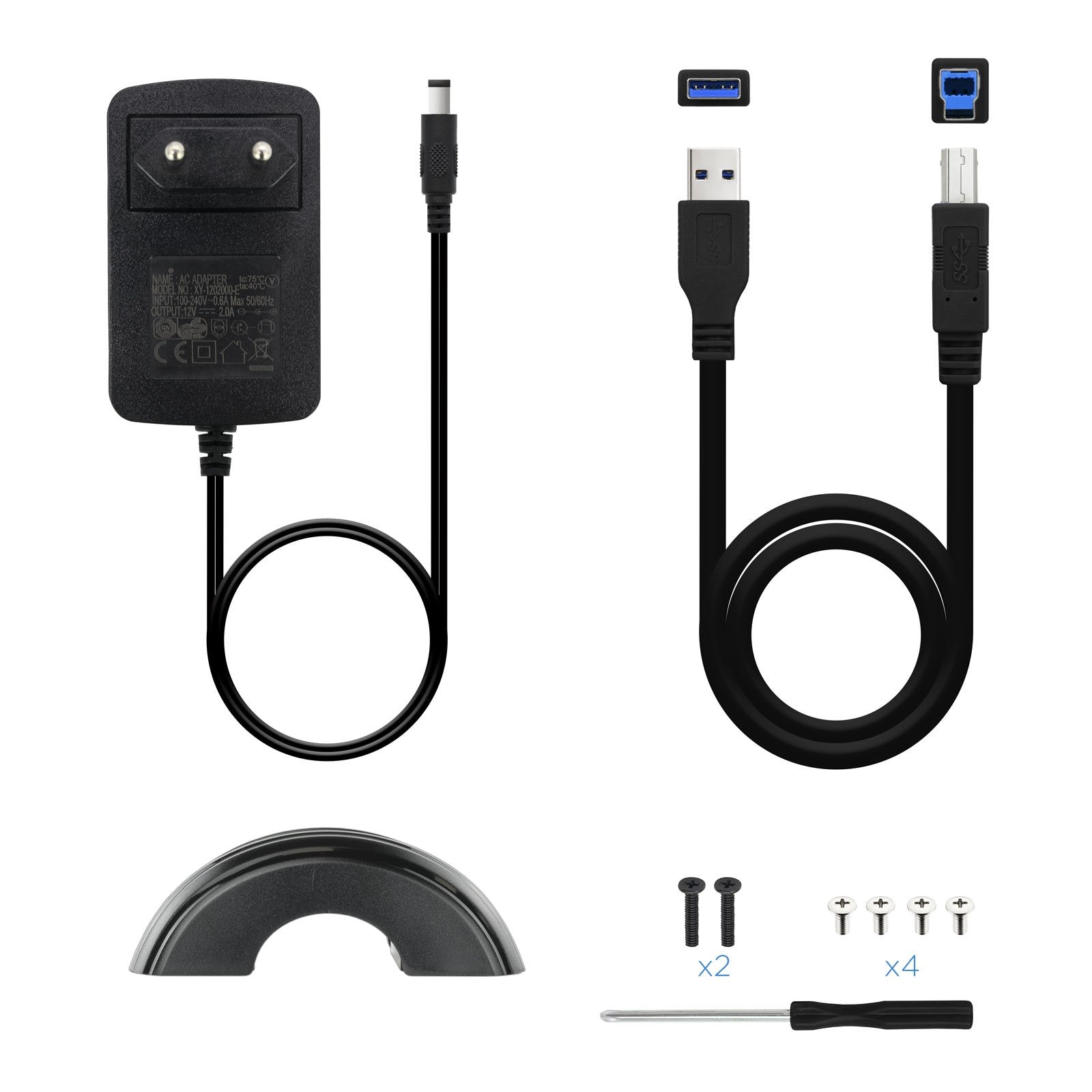 EAN 8433281006782 - TooQ TQE-3530B caja para disco duro externo Caja de disco duro (HDD) Negro 3.5" imagen 5