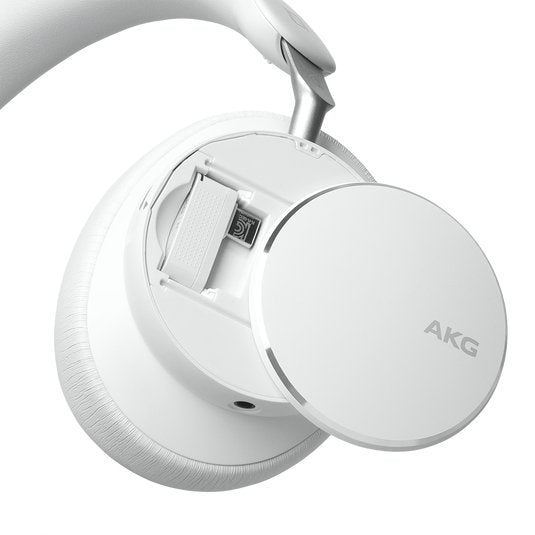 Auriculares Akg N9 Hybrid White Inalámbricos Con Cancelación De Ruido