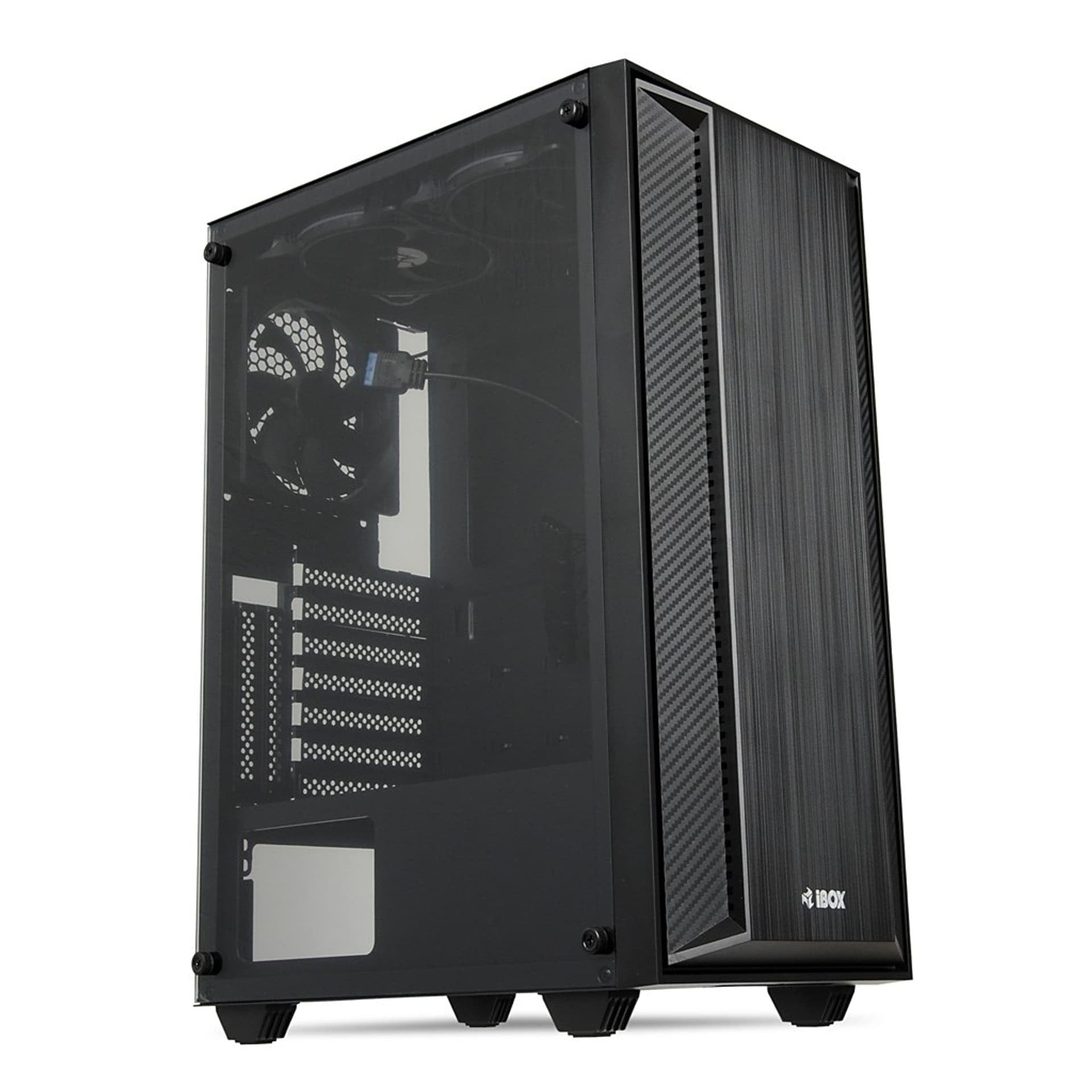 EAN 5903968681050 - iBox CETUS 906 Midi Tower Negro imagen 8