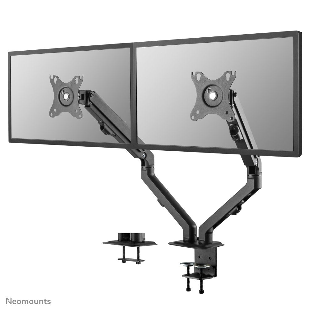 Newstar Soporte De Mesa 100x100 2-7kg 17-27 '' / Negro / Inclinable / Pivotante / Giratorio