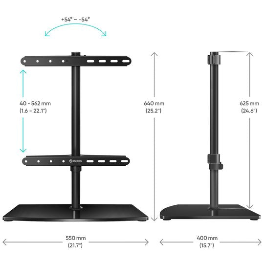 EAN 4603728443348 - ONKRON PT3-B soporte para TV 190,5 cm (75") Negro imagen 4