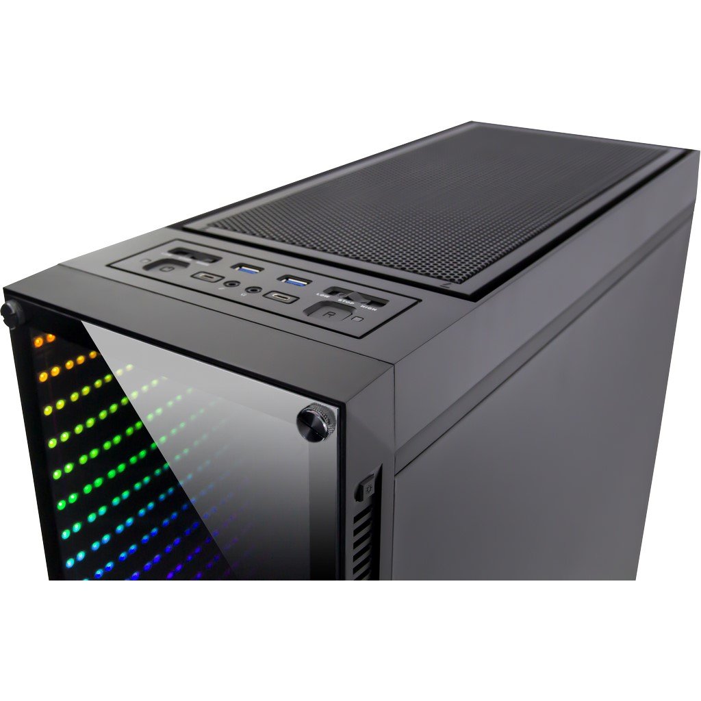 Caja Pc Inter-Tech X-908 Infini2 2x120mm Vent Rgb