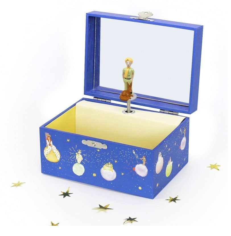 Trousselier Jewellery Music Box Little Prince, Blue, Night Glow