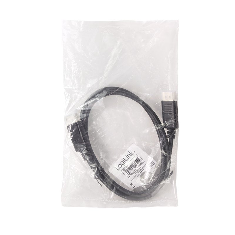 Logilink Cd0100 Cable Displayport 1 M Negro