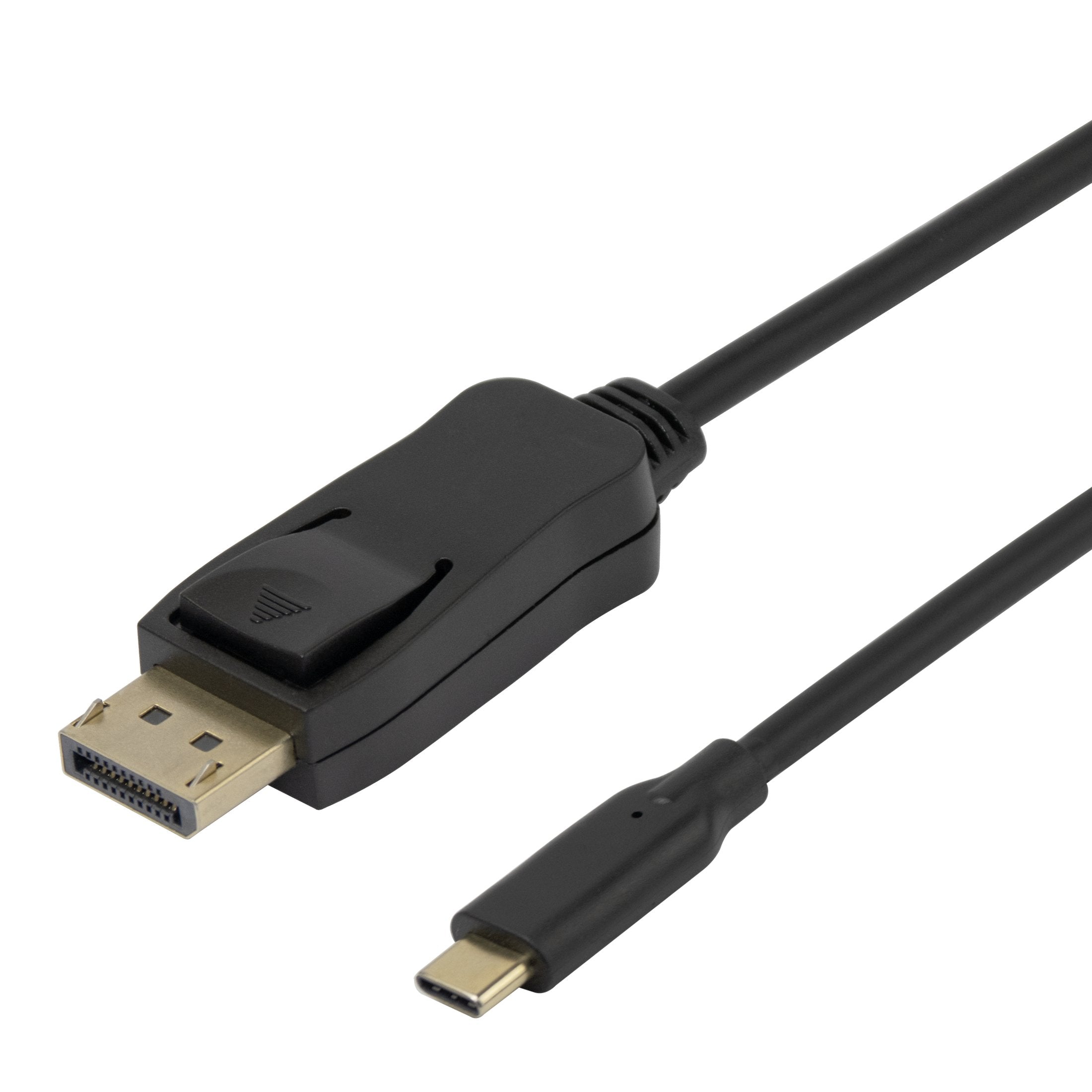 EAN 7333048064233 - Deltaco USBC-DP-BI200 cable DisplayPort 2 m Negro imagen 1