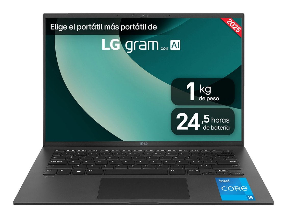 Portátil Lg Gram 14zd90ru-G.Ax55b 14' I5-1334u 16gb 512gb Ssd Sin Sistema Operativo
