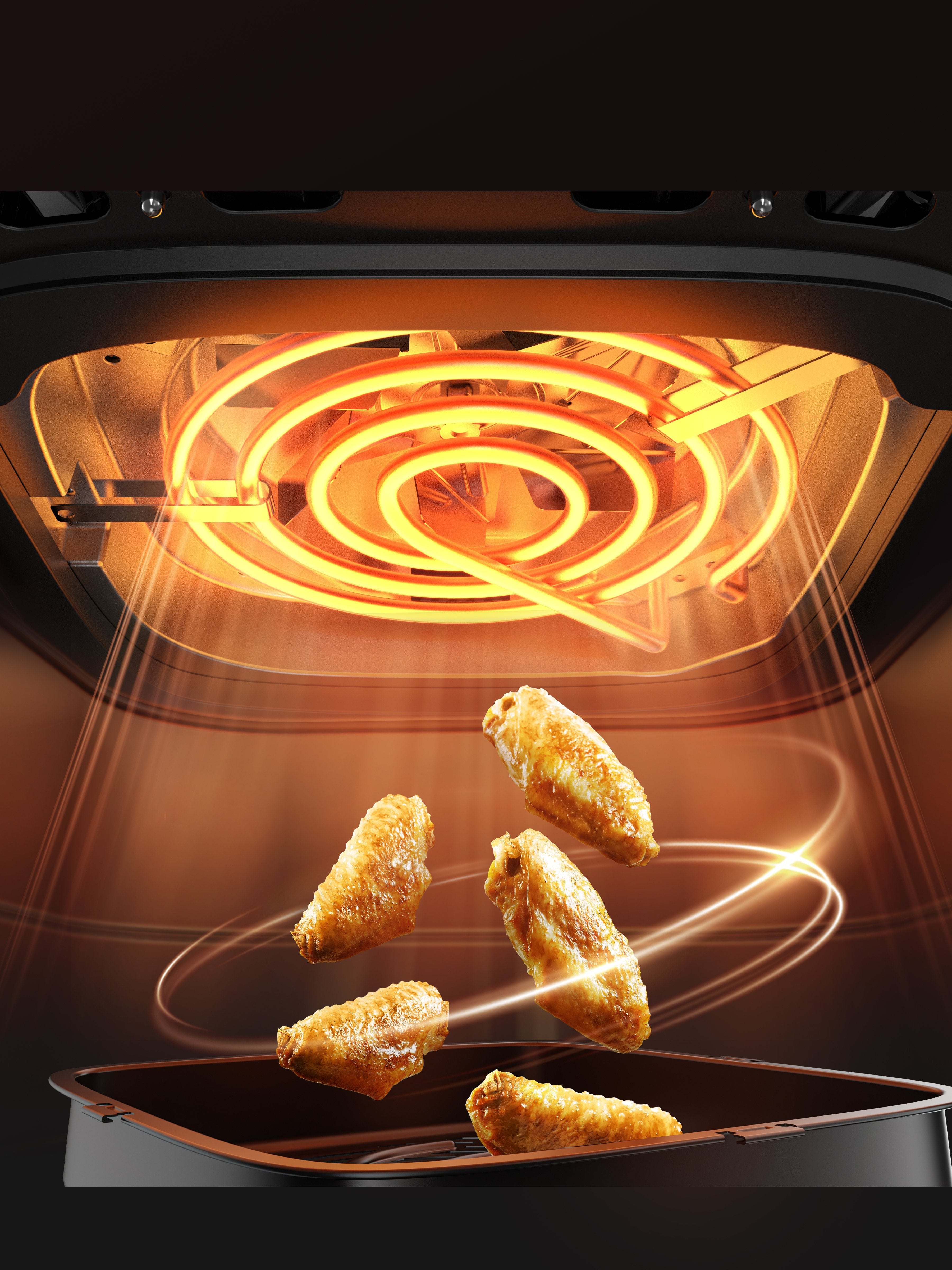 EAN 6941812785218 - Xiaomi MAF13 Sencillo 6 L Independiente 1550 W Freidora de aire caliente Blanco imagen 4