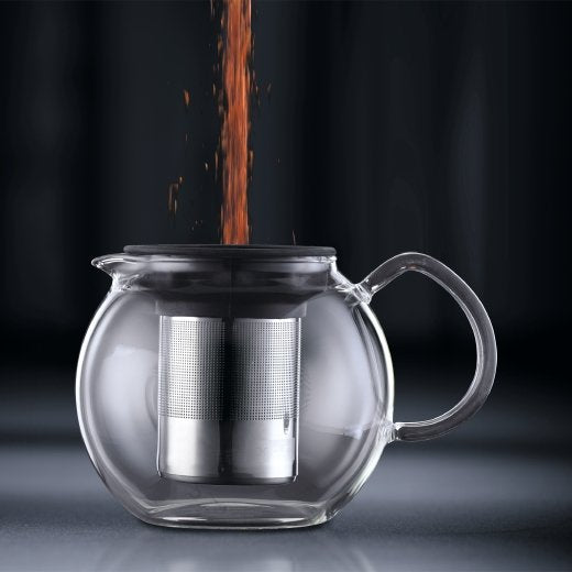 EAN 727015418018 - Bodum Assam tetera 1,5 L Cromo, Transparente imagen 2