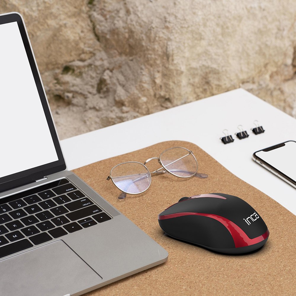 Inca Raton Iwm-221rsk Nano-Usb, Wireless, 1000 Dpi, Rt Sw Retail