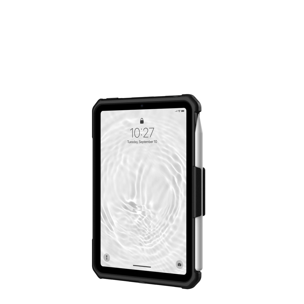 Uag Rugged Case For Ipad Mini 6th Gen W/Handstrap & Kickstand Black Carcasa Trasera Para Tableta Poliuretano Termoplástico (Tpu) Negro Para Apple Ipad Mini (6ª Generación)