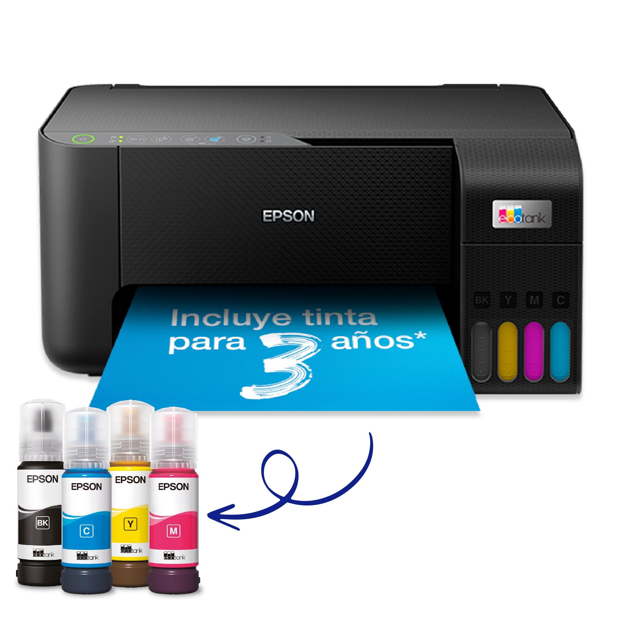 EAN 8715946684109 - Epson EcoTank ET-2810 Inyección de tinta 5760 x 1440 DPI 33 ppm Wifi imagen 25