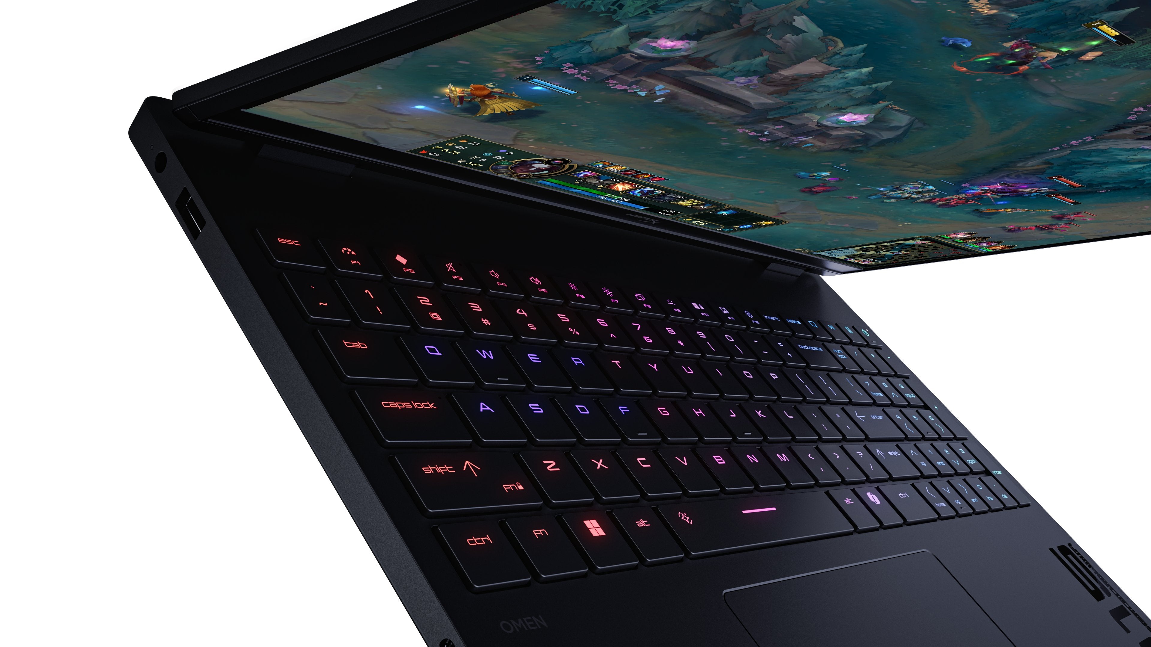 EAN 0821844741801 - HP HyperX OMEN 15 inch Gaming Laptop PC 15-gb0015ns AMD Ryzen™ 5 38,9 cm (15.3") 2K 16 GB DDR5-SDRAM NVID imagen 3