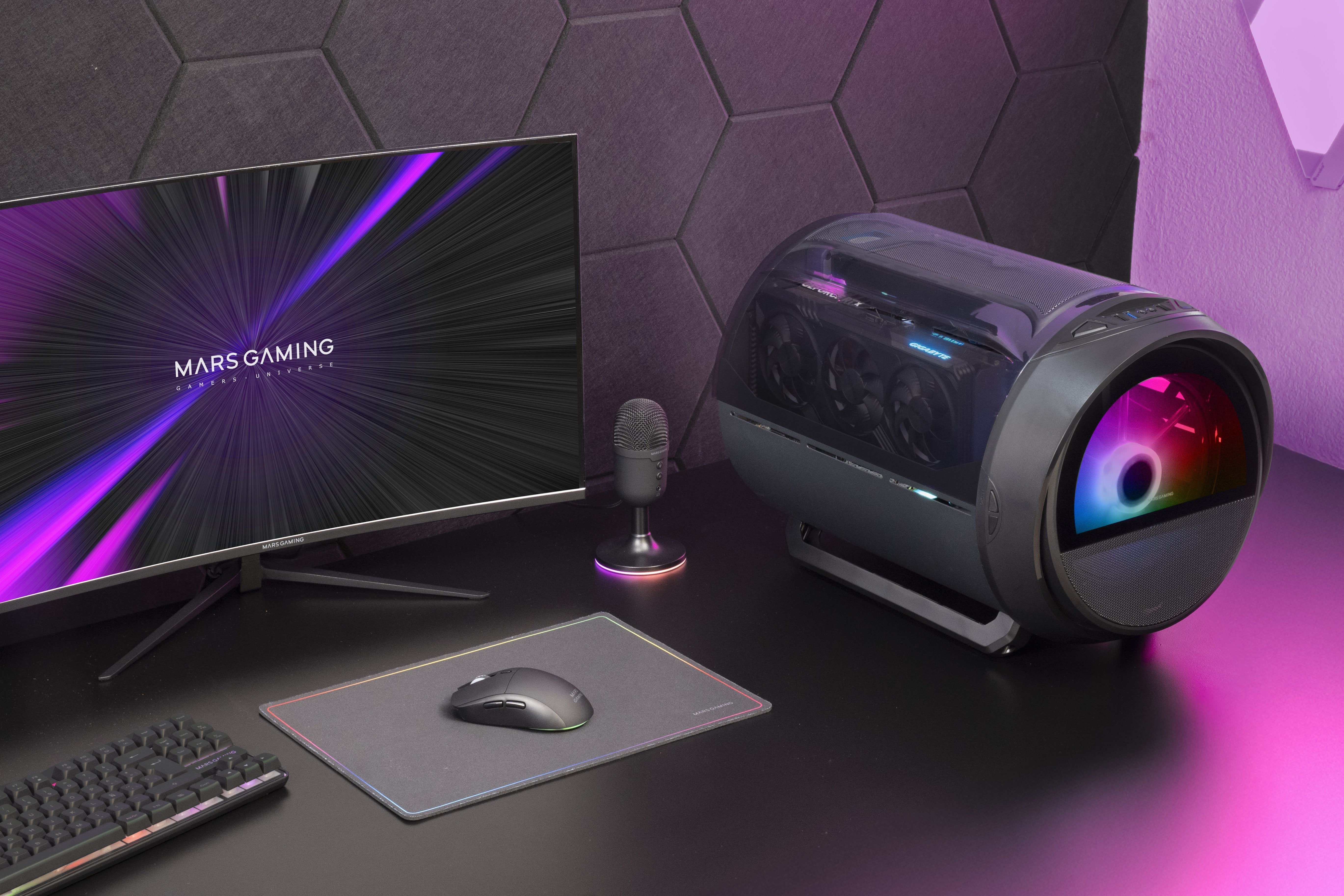 EAN 8435693111573 - Mars Gaming MC-CYLON Mini Tower Negro imagen 16