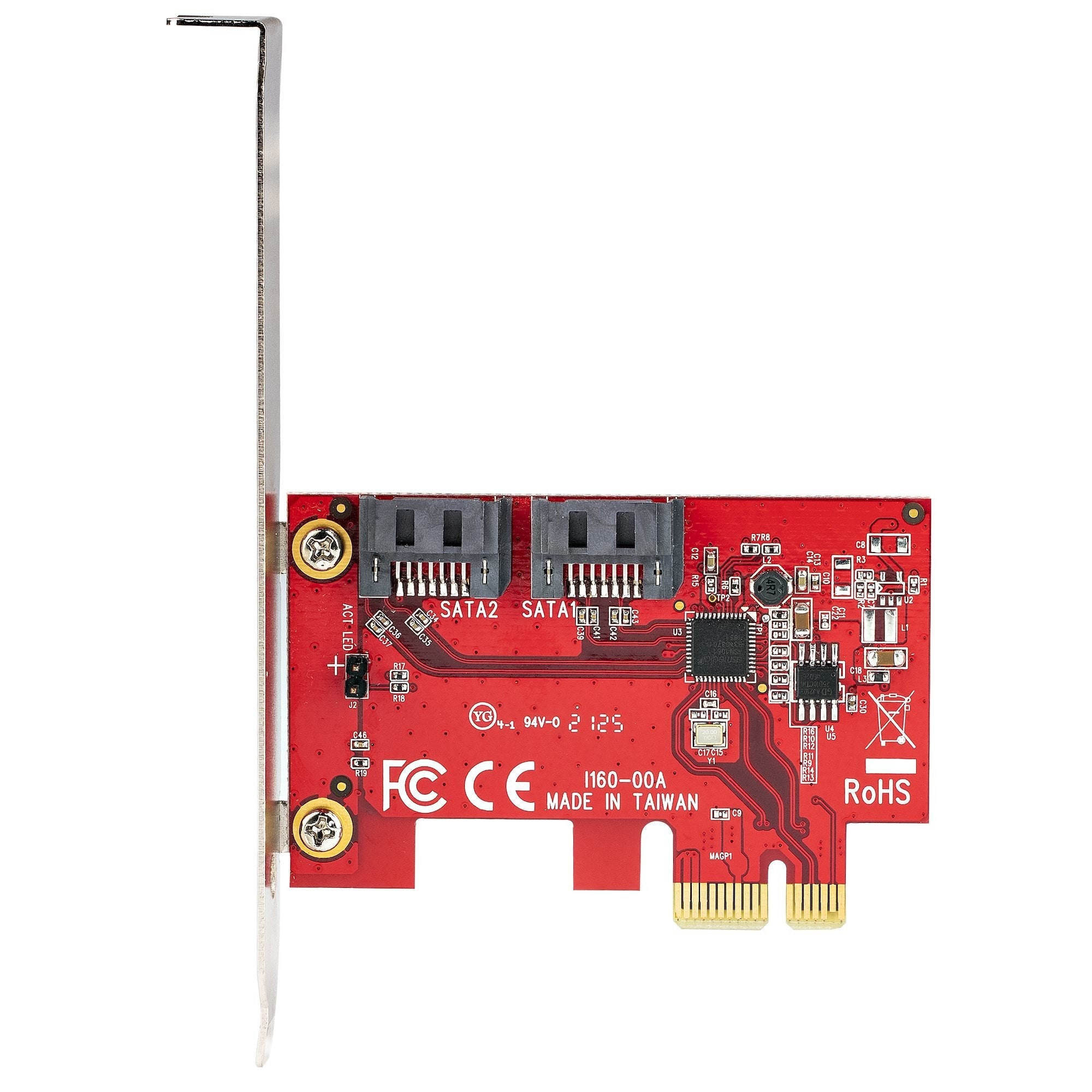 Startech Tarjeta Pcie 2 Puertos Sata