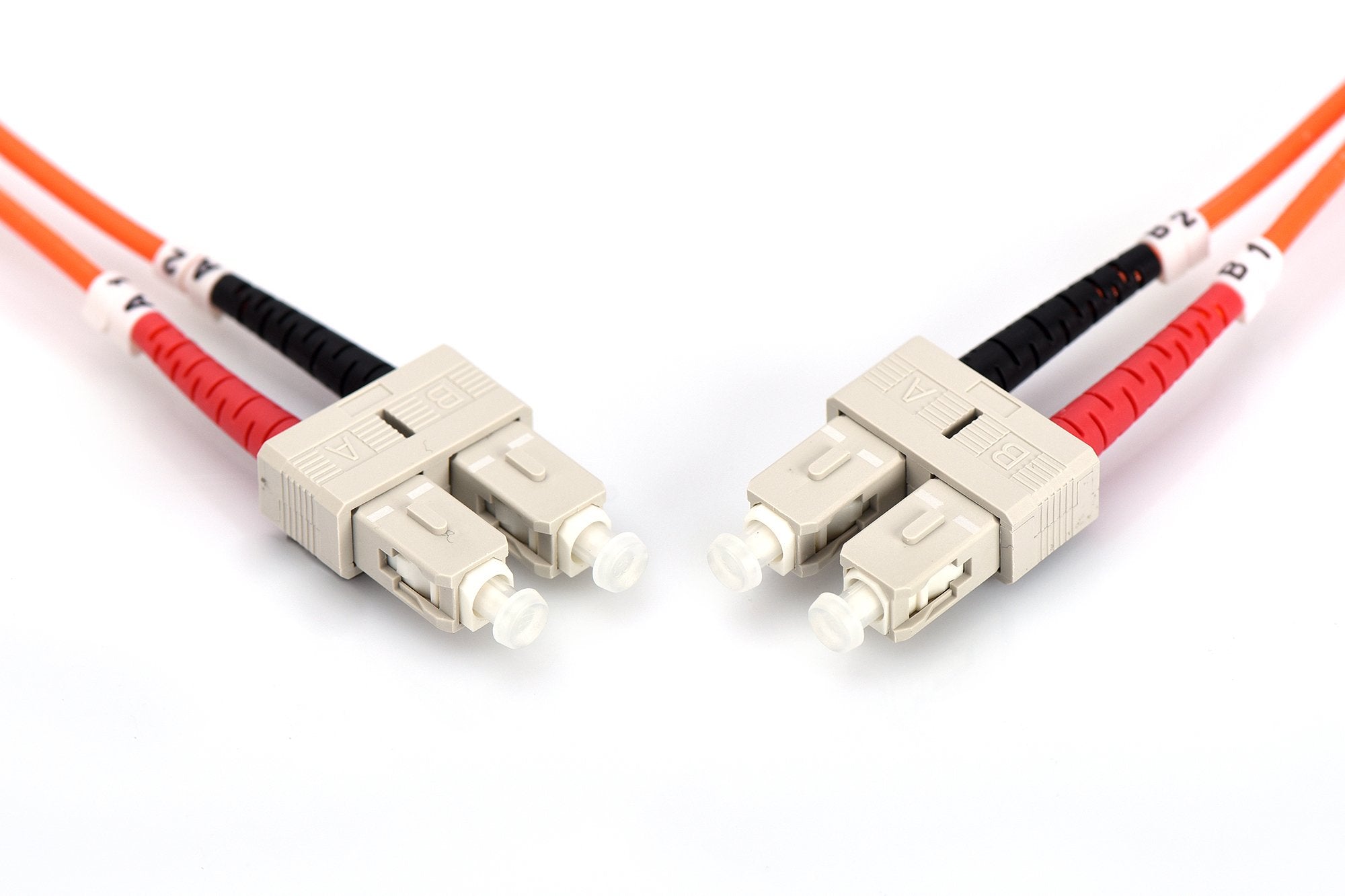 Digitus Dk-2522-01 Cable De Fibra Optica 1 M Om2 Sc Grey,Orange