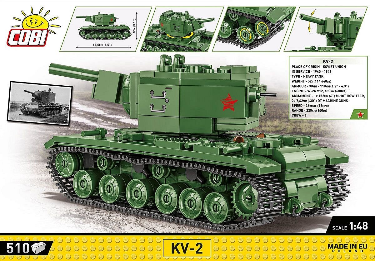 EAN 5902251027315 - COBI KV-2 imagen 5