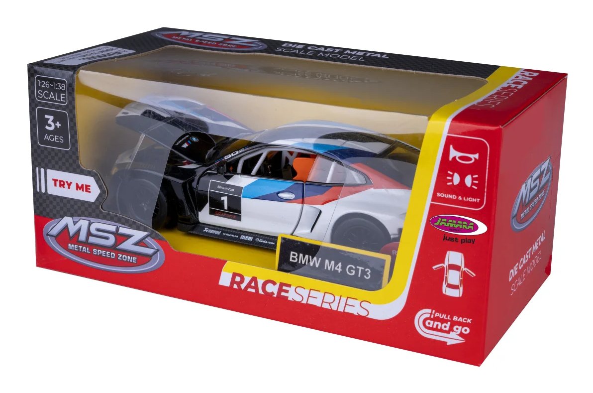 Jamara Bmw Gt3 1:32 Blanco 3+