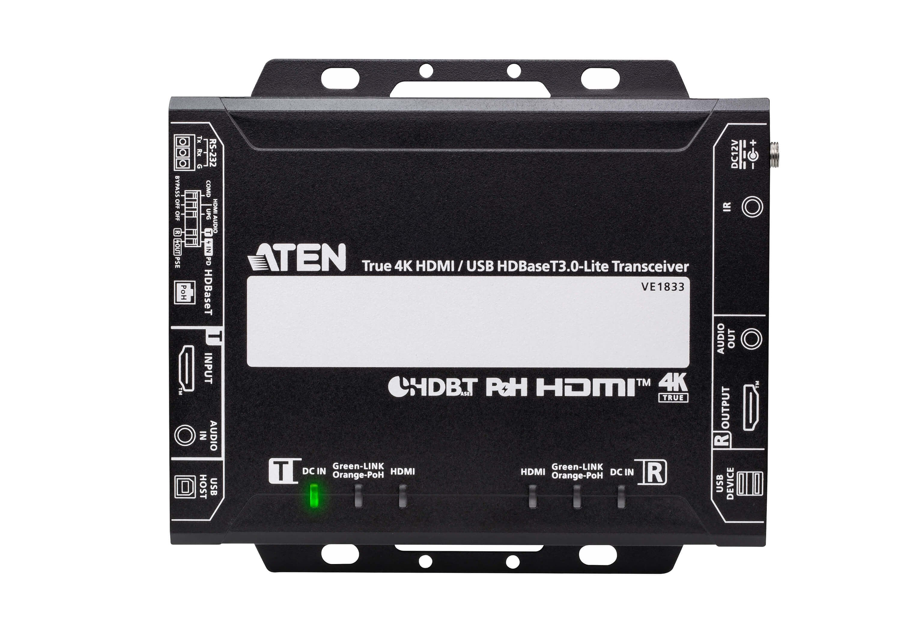 Extender True 4k Hdmi / Usb Hdbaset 3.0 - Transceptor Lite Con Poh (True 4k@40 M)
