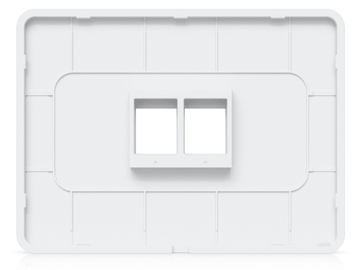 Universal Keystone Wall Plate With Paintable Cover For A