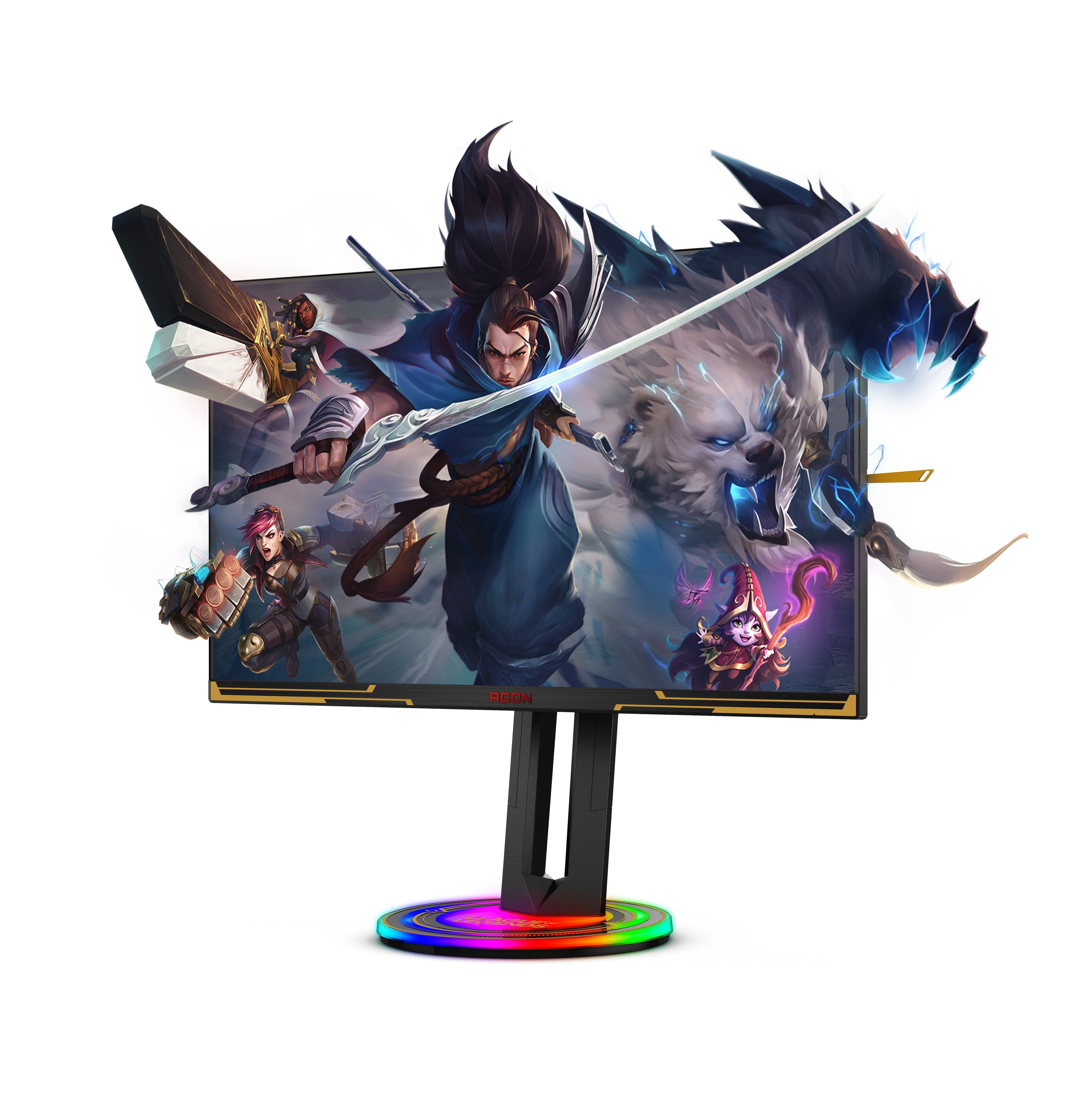 Monitor Aoc Agon Ag275qxl Led Display 27" 2560 X 1440 Pixeles Quad Hd Negro, Oro, Monitor De Gaming Negro, 68,6 Cm (27"), 2560 X 1440 Pixeles, Quad Hd, Led, 1 Ms, Negro, Oro