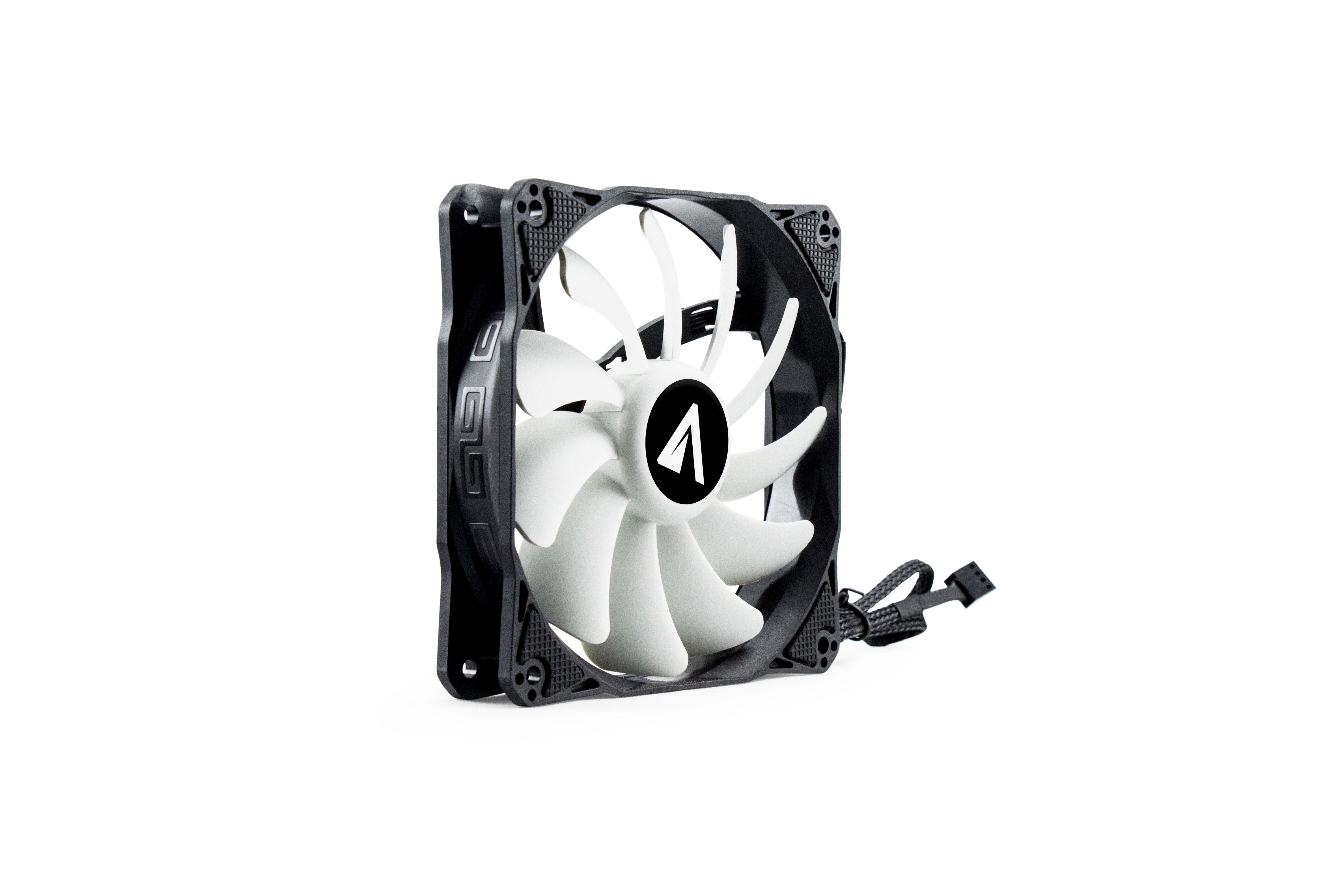EAN 6940533542445 - ABYSM Breeze Carcasa del ordenador Ventilador 12 cm Negro, Blanco imagen 1