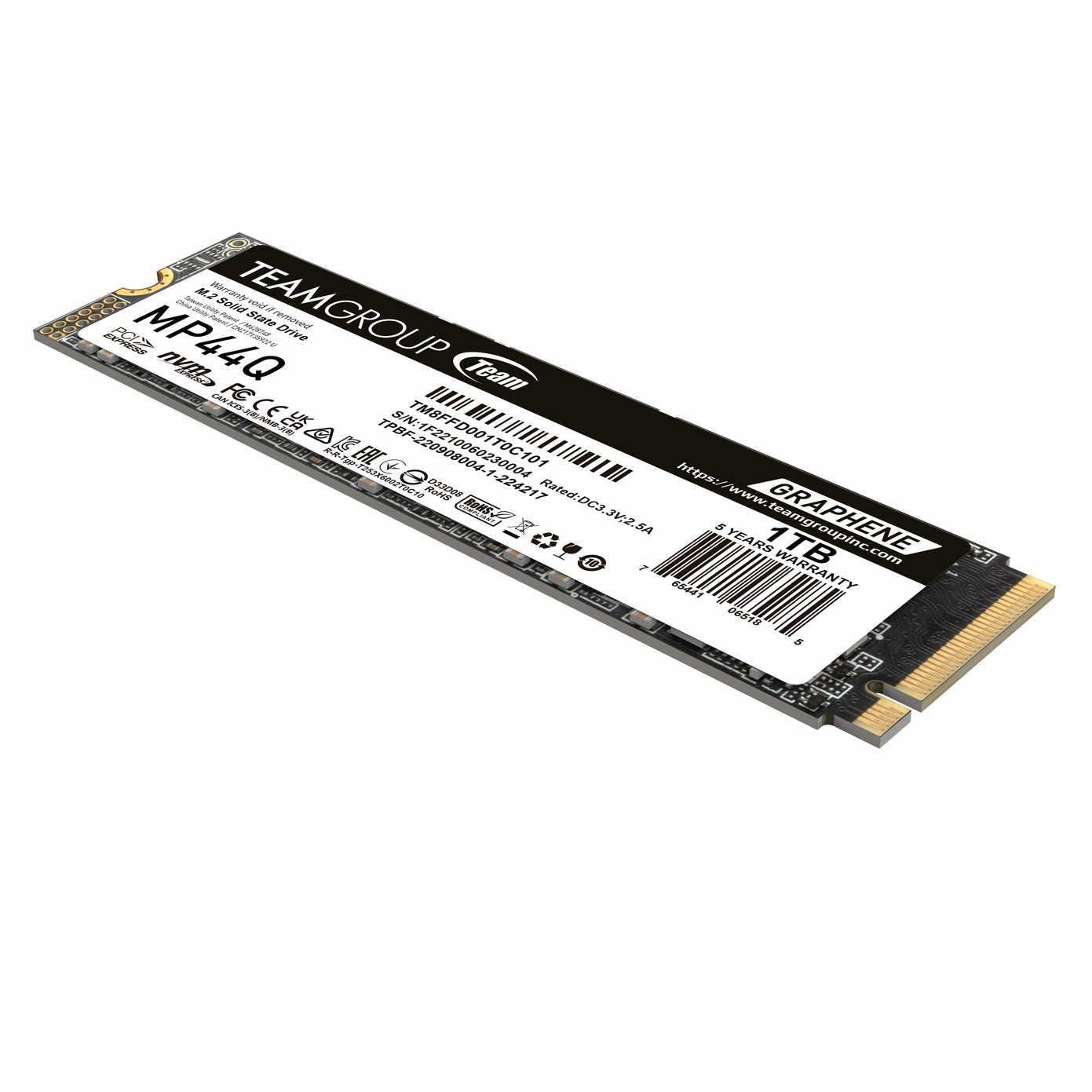 Ssd Teamgroup Team M.2-2280 Pci-E Mp44q 4tb