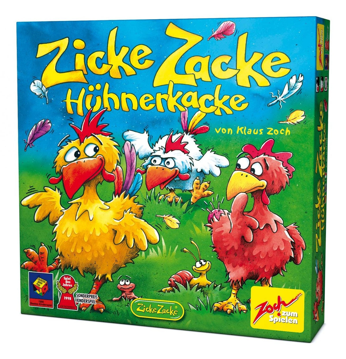 Zoch Zicke Zacke Hühnerkote, Juego De Mesa Precio Especial Juego Para Niños 1998 601121800
