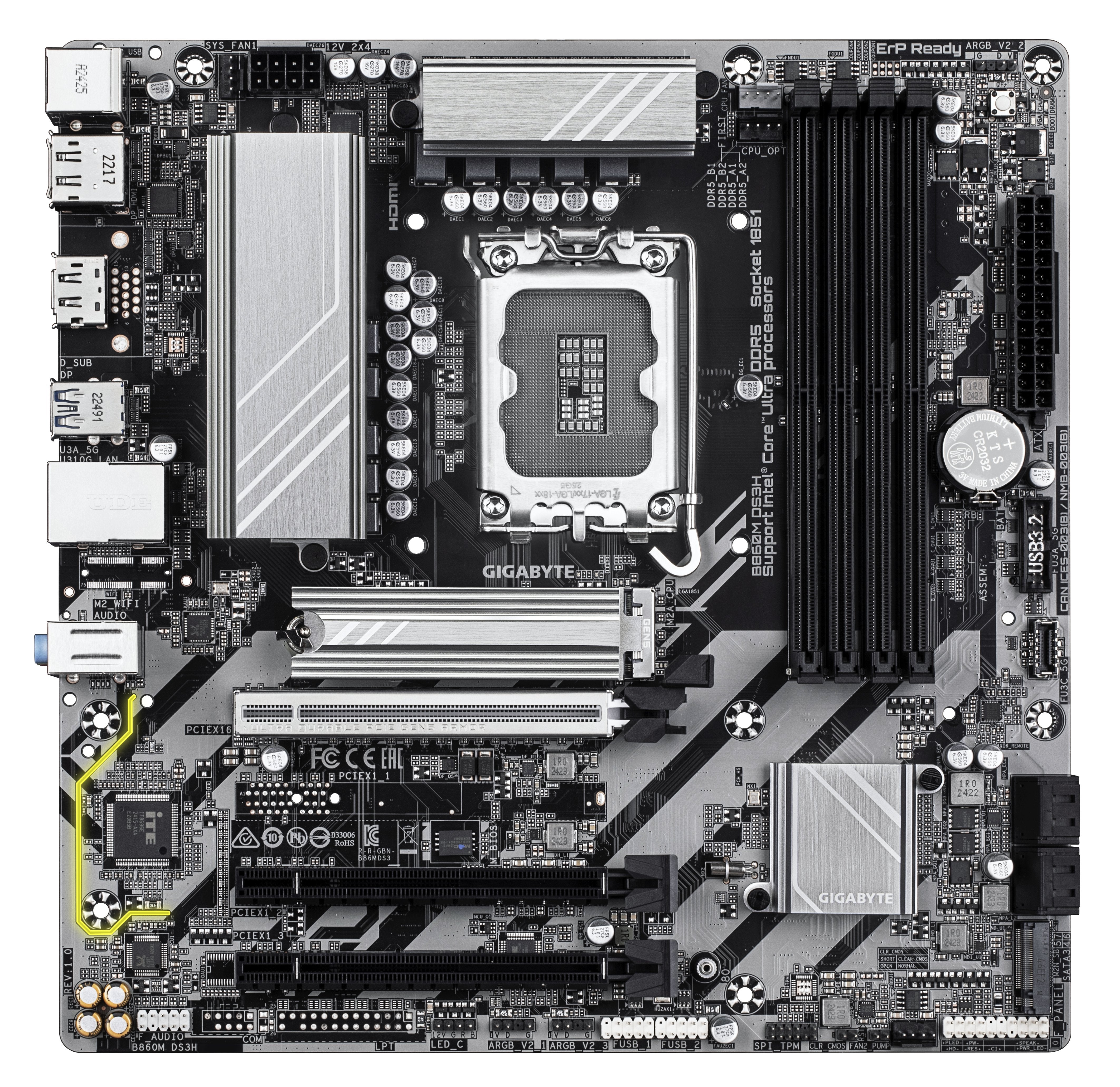 Placa Base Gigabyte B860m Ds3h 1.0