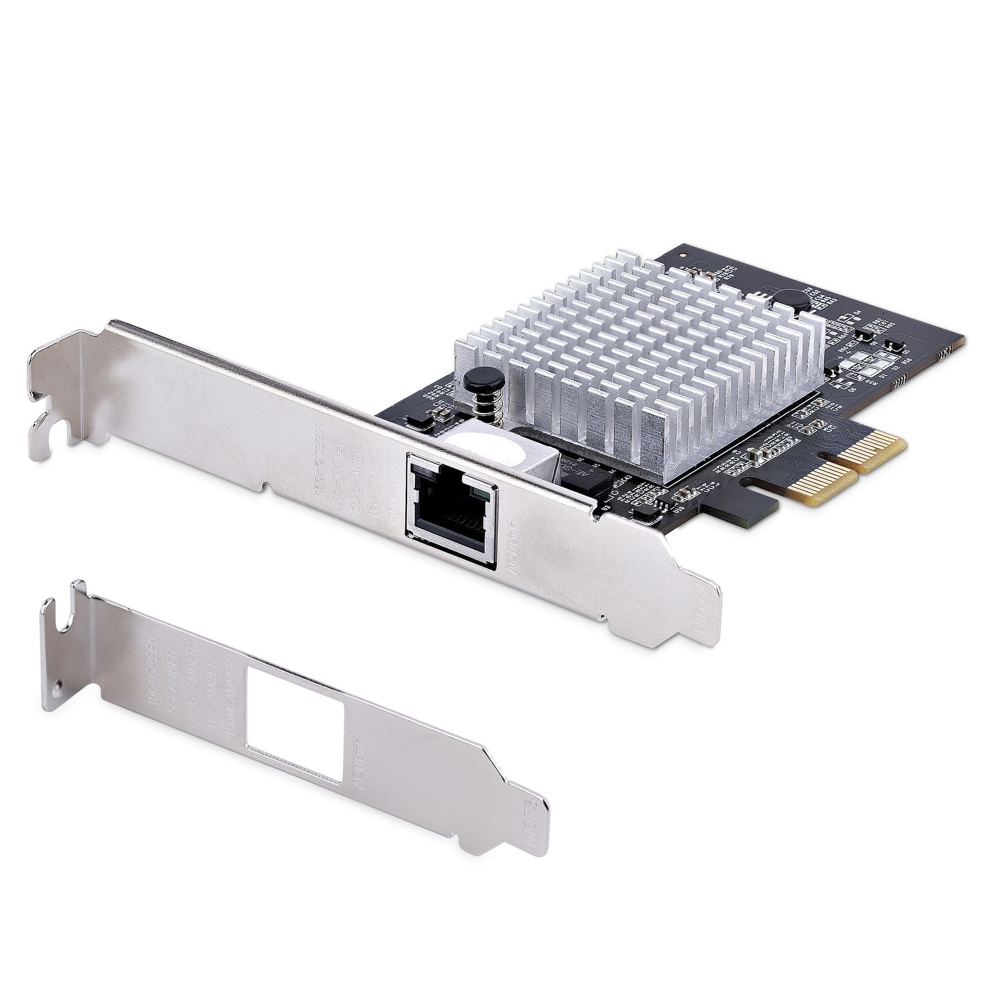 Startech.Com Tarjeta Pcie Adaptadora De Red De 1 Puerto Rj45 10gb Para Pc O Servidor, Tarjeta Pci Express Ethernet De 6 Velocidades Compatible Con Tramas Jumbo, 10gbase-T/Nbase-T