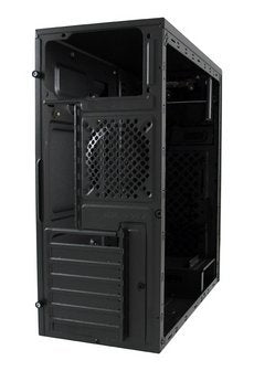 Caja Pc Lc-Power 7036b, Midi Tower, Pc, Metal, De Plástico, Negro, Atx,Micro Atx,Mini-Itx, 14,5 Cm